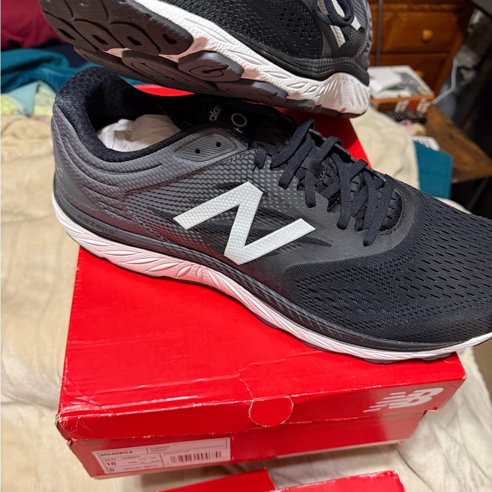 New Balance Red Shoe Box size 18!